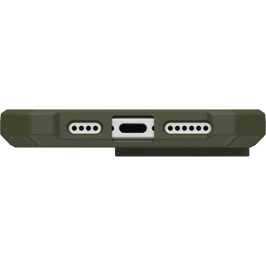 Чехол UAG MagSafe Essential Armor для iPhone 16 Pro Olive Drab фото 4