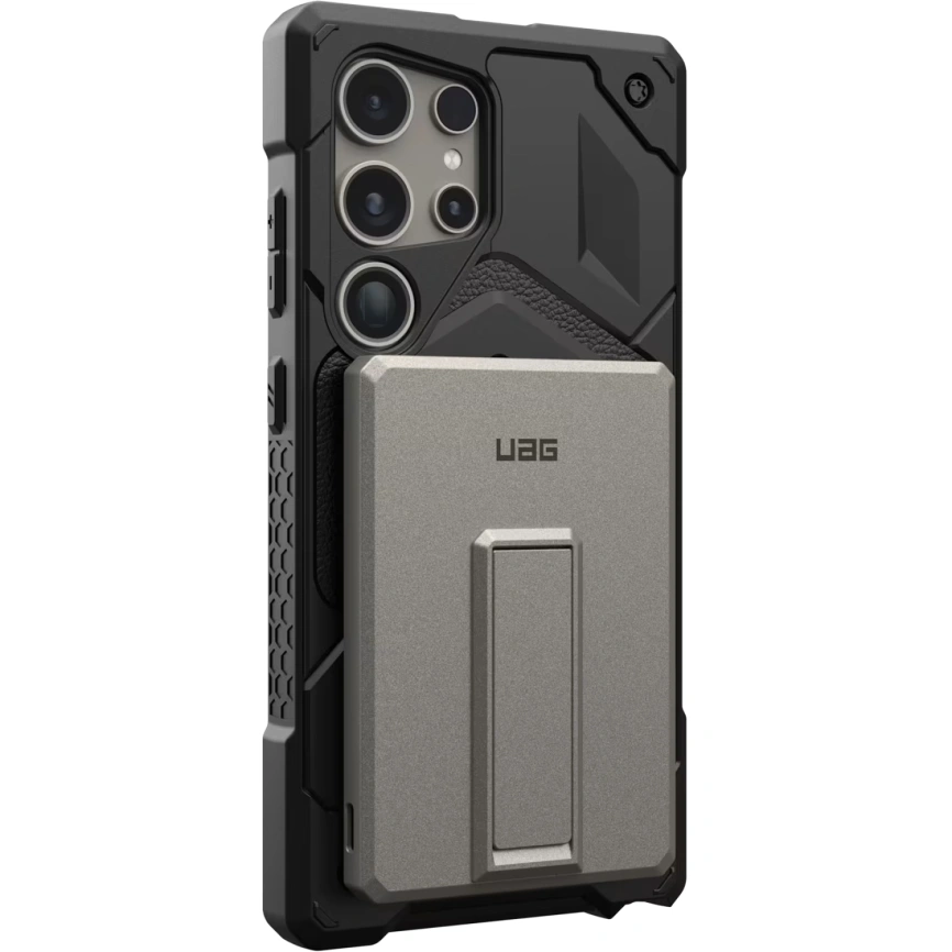 Внешний аккумулятор UAG SRGE Slim 5K Power Bank With Stand 5000mAh Titanium (9B4417113636) фото 7