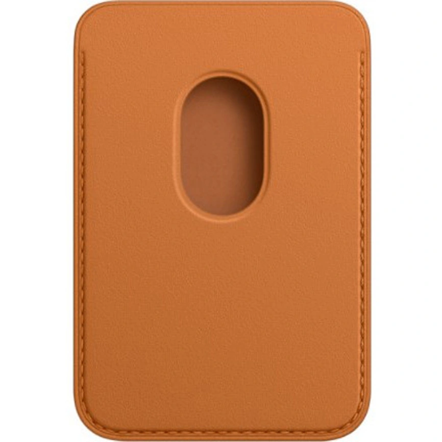 Картхолдер Apple iPhone Leather Wallet with MagSafe Golden Brown (MM0Q3) фото 2