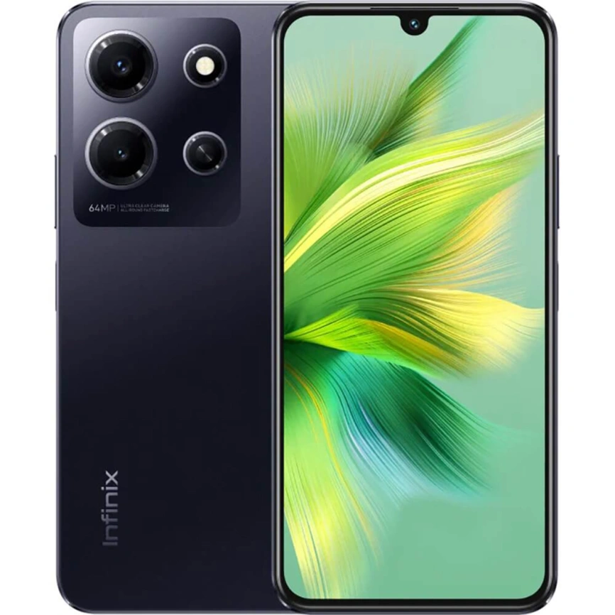 Смартфон Infinix Note 30i 8/256Gb Obsidian Black фото 1