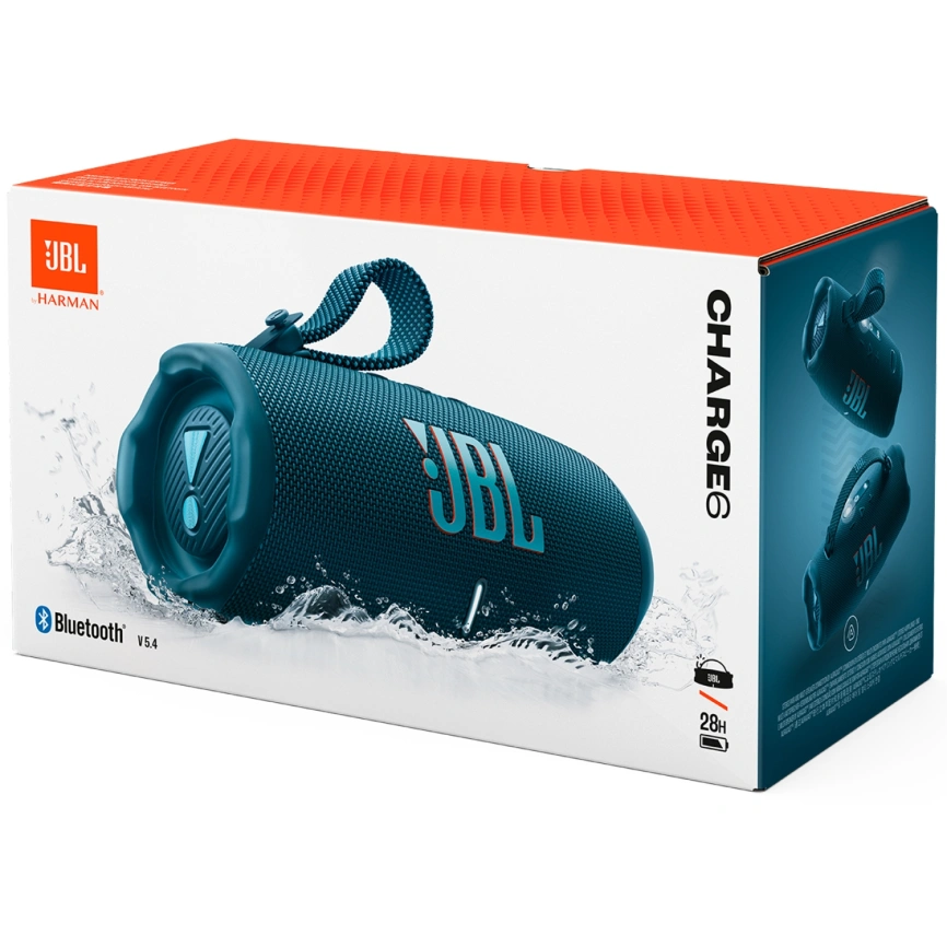 Портативная колонка JBL Charge 6 Blue фото 10