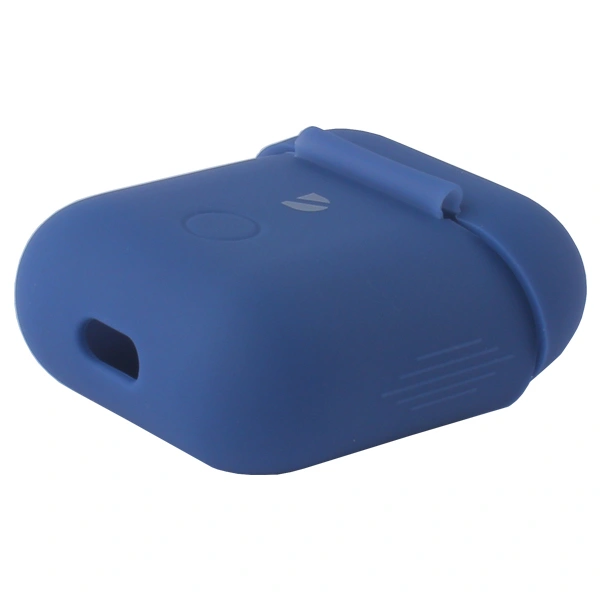 Силиконовый чехол Deppa для AirPods 2 (47004) Blue фото 2