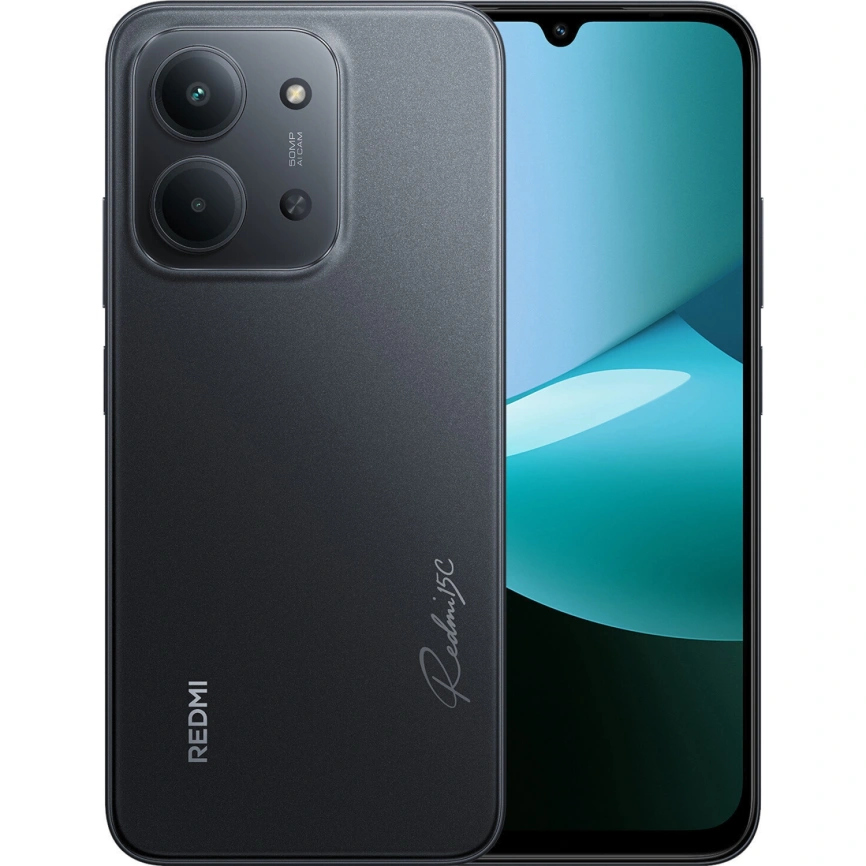 Смартфон Xiaomi Redmi 15C 4/256Gb (NFC) Midnight Black EAC фото 5